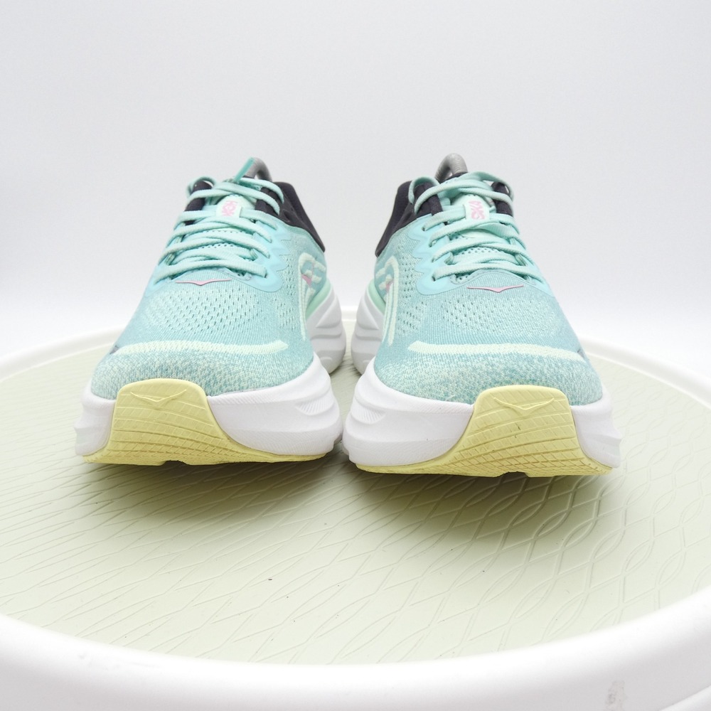 Hoka Bondi 9 Blue Glass Radiant Sun Running Shoes Womens 8.5B 1162012 BTF - Picture 2 of 10